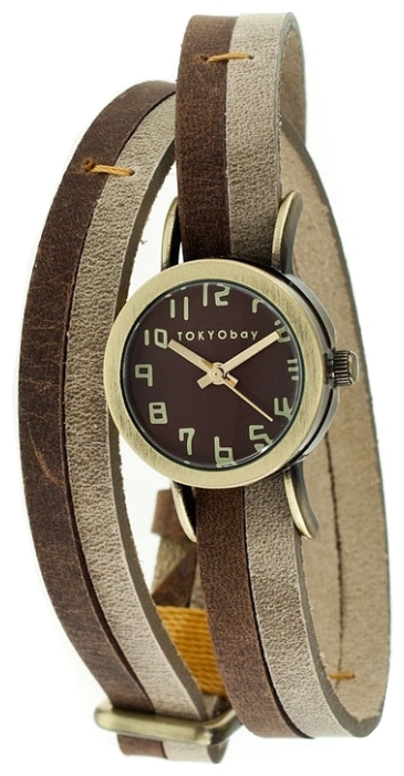 TOKYObay Leela Brown/Grey wrist watches for women - 1 image, photo, picture