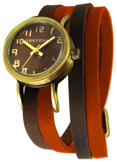 TOKYObay Leela Orange/Brown wrist watches for women - 1 picture, image, photo