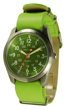 TOKYObay Neon Green Military Leather wrist watches for unisex - 1 image, picture, photo