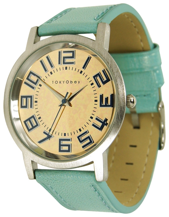 TOKYObay Pearl Track Large Blue wrist watches for unisex - 1 photo, image, picture