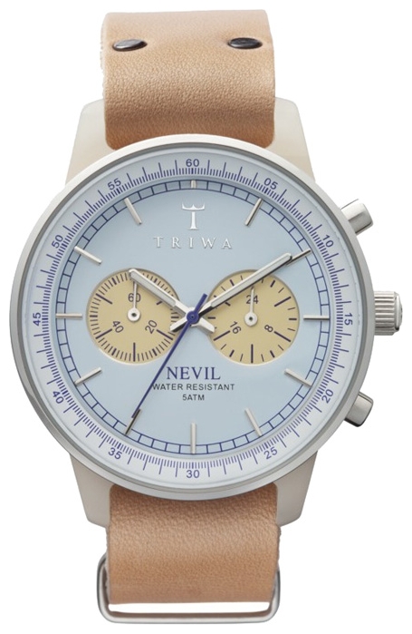 TRIWA Alabaster Nevil Leather wrist watches for unisex - 1 image, photo, picture