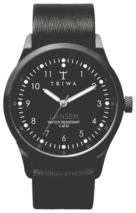 TRIWA Carbon Lansen wrist watches for unisex - 1 picture, image, photo