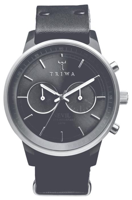 TRIWA Monochrome Nevil wrist watches for unisex - 1 picture, photo, image