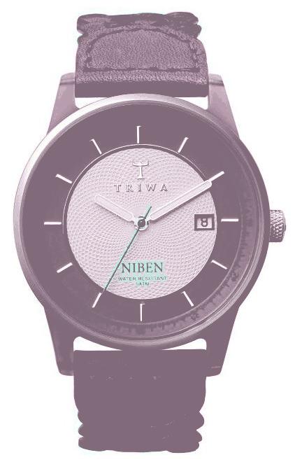 TRIWA Purple Niben wrist watches for unisex - 1 image, photo, picture