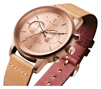 TRIWA Rose Tan Nevil wrist watches for men - 2 picture, image, photo