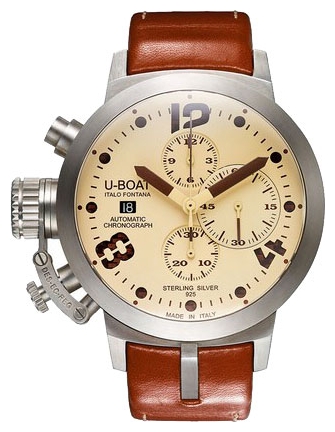 U-BOAT 925 BEIGE wrist watches for men - 1 photo, picture, image