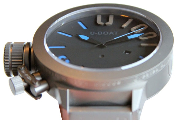 U-BOAT CLASSICO 55 1001 BLU wrist watches for men - 2 image, photo, picture
