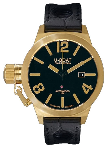 U-BOAT CLASSICO GOLD 45 A 18K / 18K Y wrist watches for men - 1 picture, photo, image