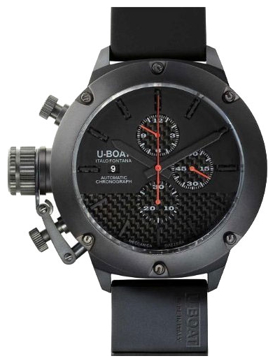 U-BOAT Limited edition 53 TITANIUM IPB CRONO wrist watches for men - 1 image, picture, photo