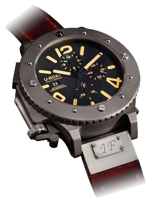 U-BOAT U-42 BK CHRONO 53 MM wrist watches for men - 2 photo, image, picture