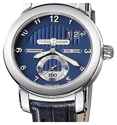 Ulysse Nardin 1600-100 wrist watches for men - 2 photo, picture, image