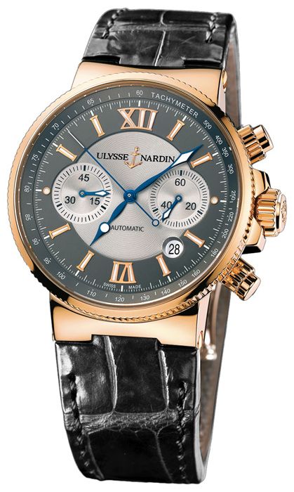 Ulysse Nardin 356-66/319 wrist watches for men - 1 photo, picture, image
