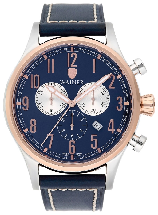 Wainer WA.10666-D wrist watches for men - 1 photo, picture, image