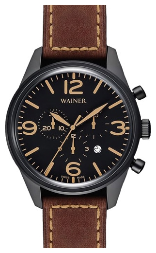 Wainer WA.13426-B wrist watches for men - 1 photo, image, picture