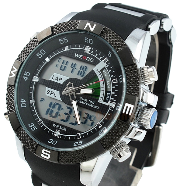 Weide WH-1104 wrist watches for men - 1 photo, image, picture