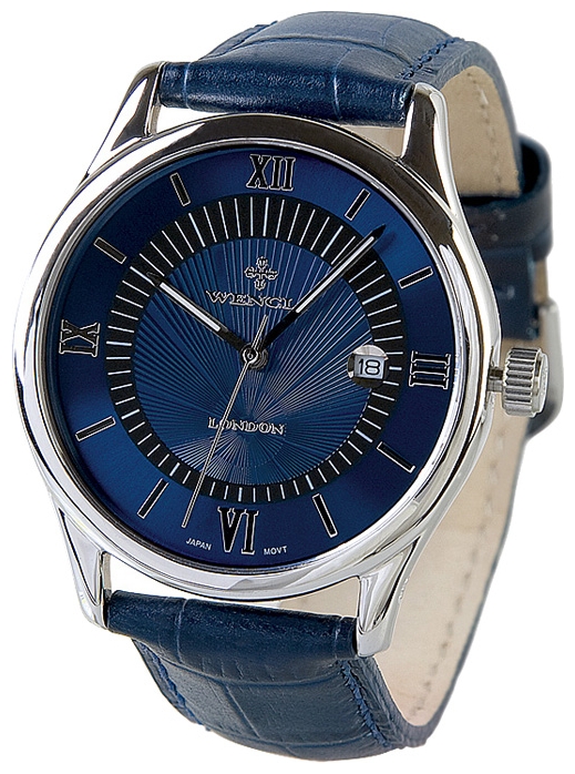 Wencia W002 Blue Sunray wrist watches for men - 1 picture, image, photo