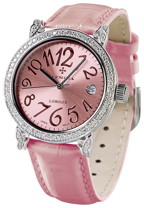 Wencia W1776 Pink Sunray wrist watches for women - 1 image, photo, picture