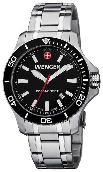 Wenger 01.0641.105 wrist watches for men - 1 picture, image, photo