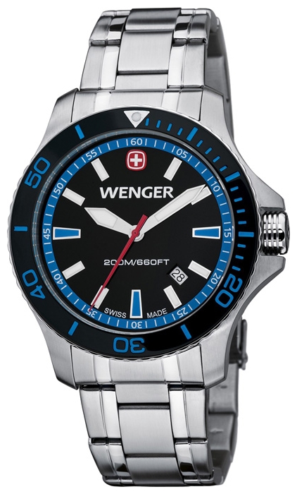 Wenger 01.0641.106 wrist watches for men - 1 picture, image, photo