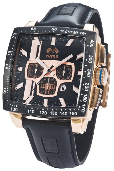 Yema YMHF 0806 wrist watches for men - 1 picture, photo, image
