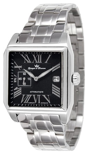 Younger & Bresson YBH 8336-01 M wrist watches for men - 2 picture, photo, image