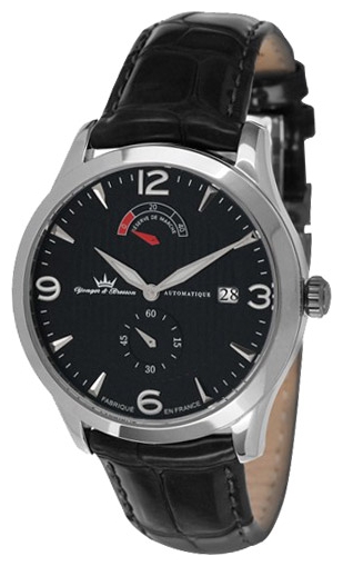 Younger & Bresson YBH 8344-01 wrist watches for men - 2 picture, photo, image