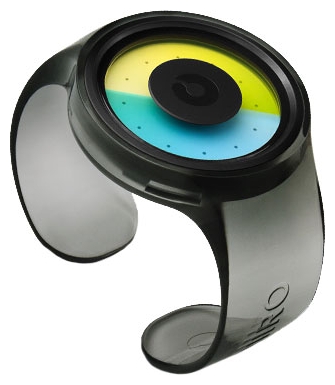 ZIIIRO Proton Transparent Smoke wrist watches for unisex - 2 image, picture, photo